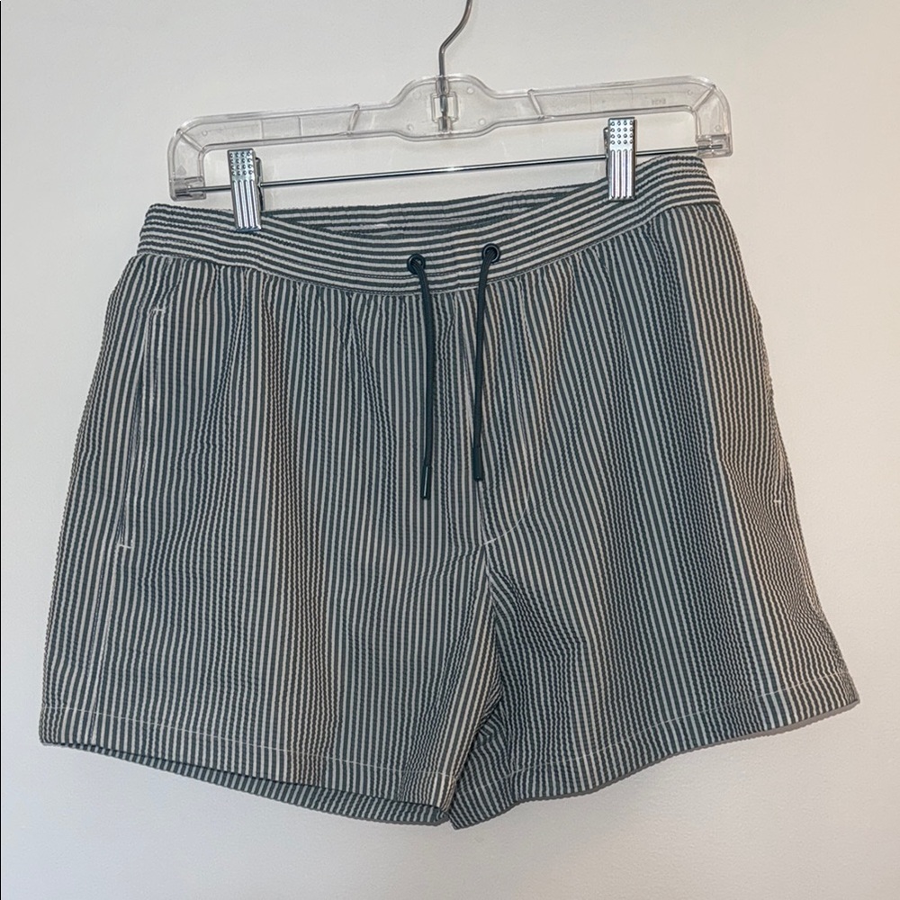 Zara Striped Men’s Swim Shorts - M - NWT
